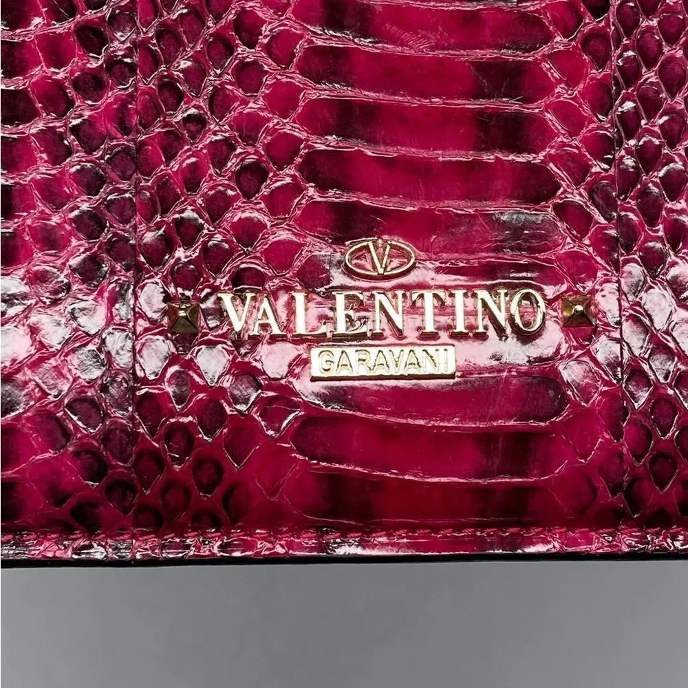 Valentino Garavani Snake Embossed Leather iPad Mini Case